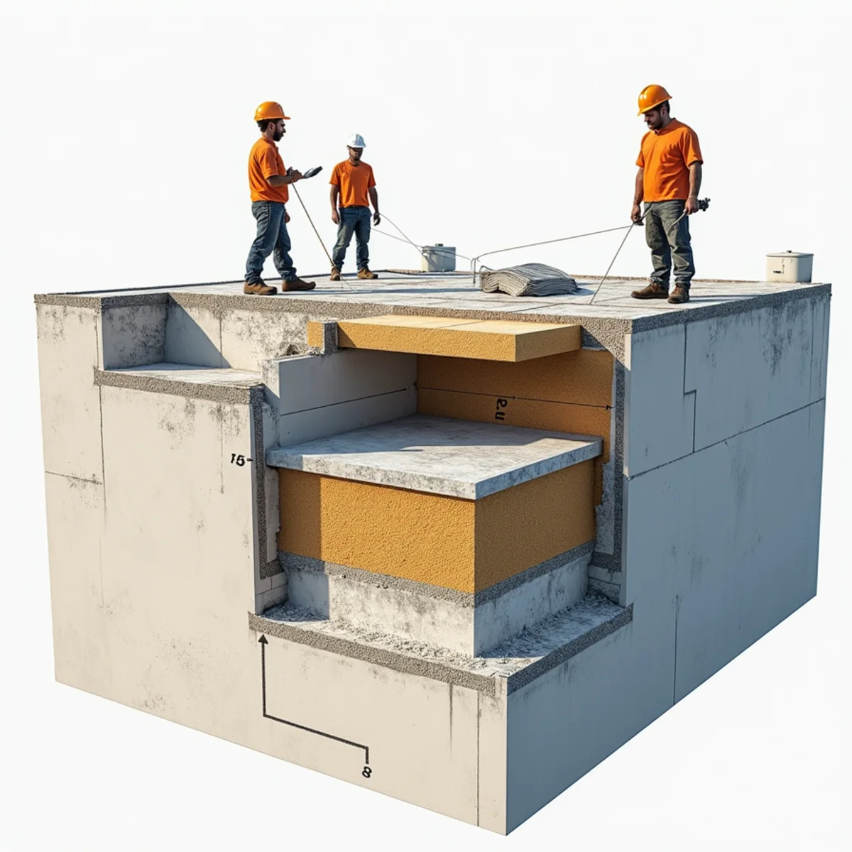 Silane-Siloxane Chemical Pore Penetration Depth - Technical engineering specification