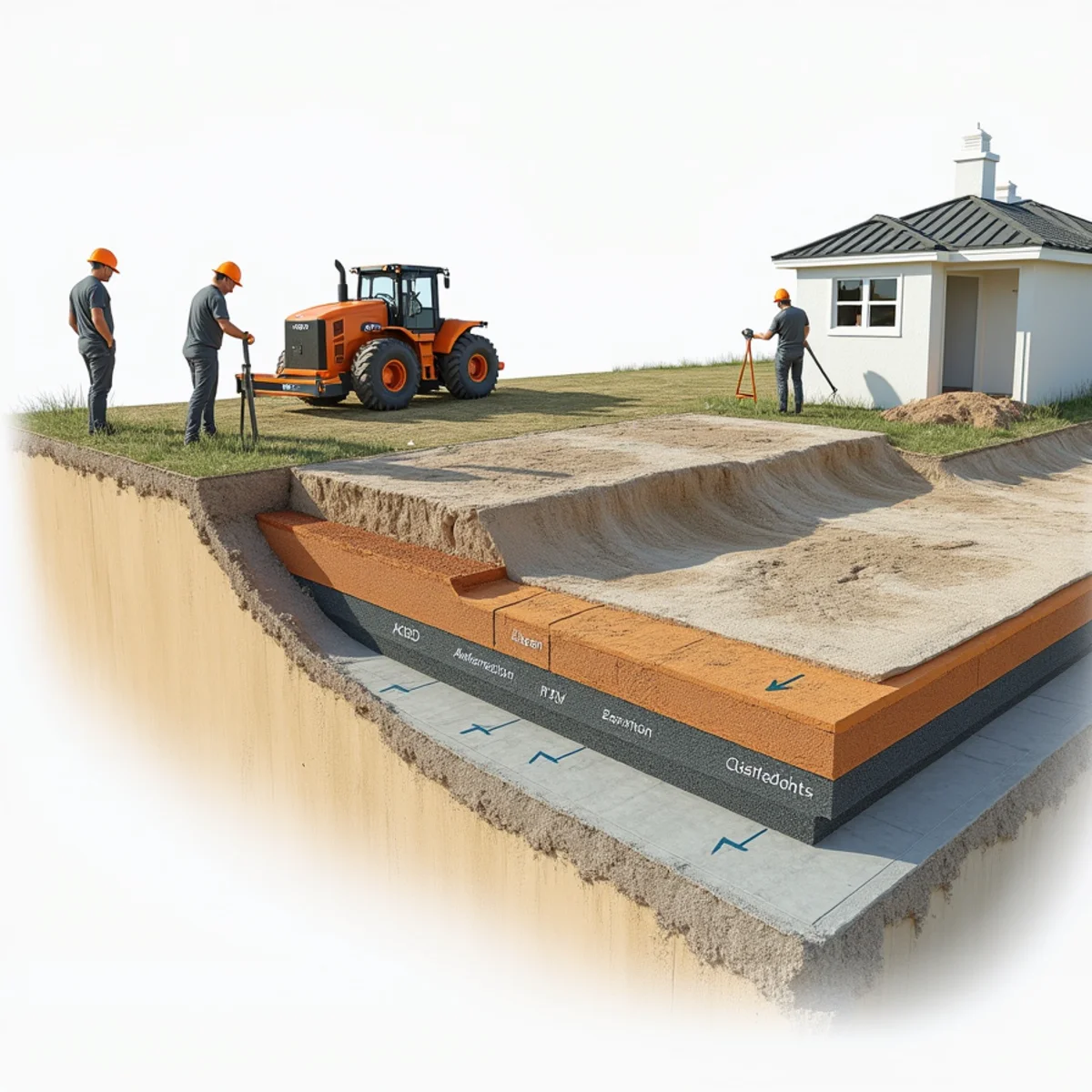 Laser Grade Topographic Slope Correction - Technical engineering specification