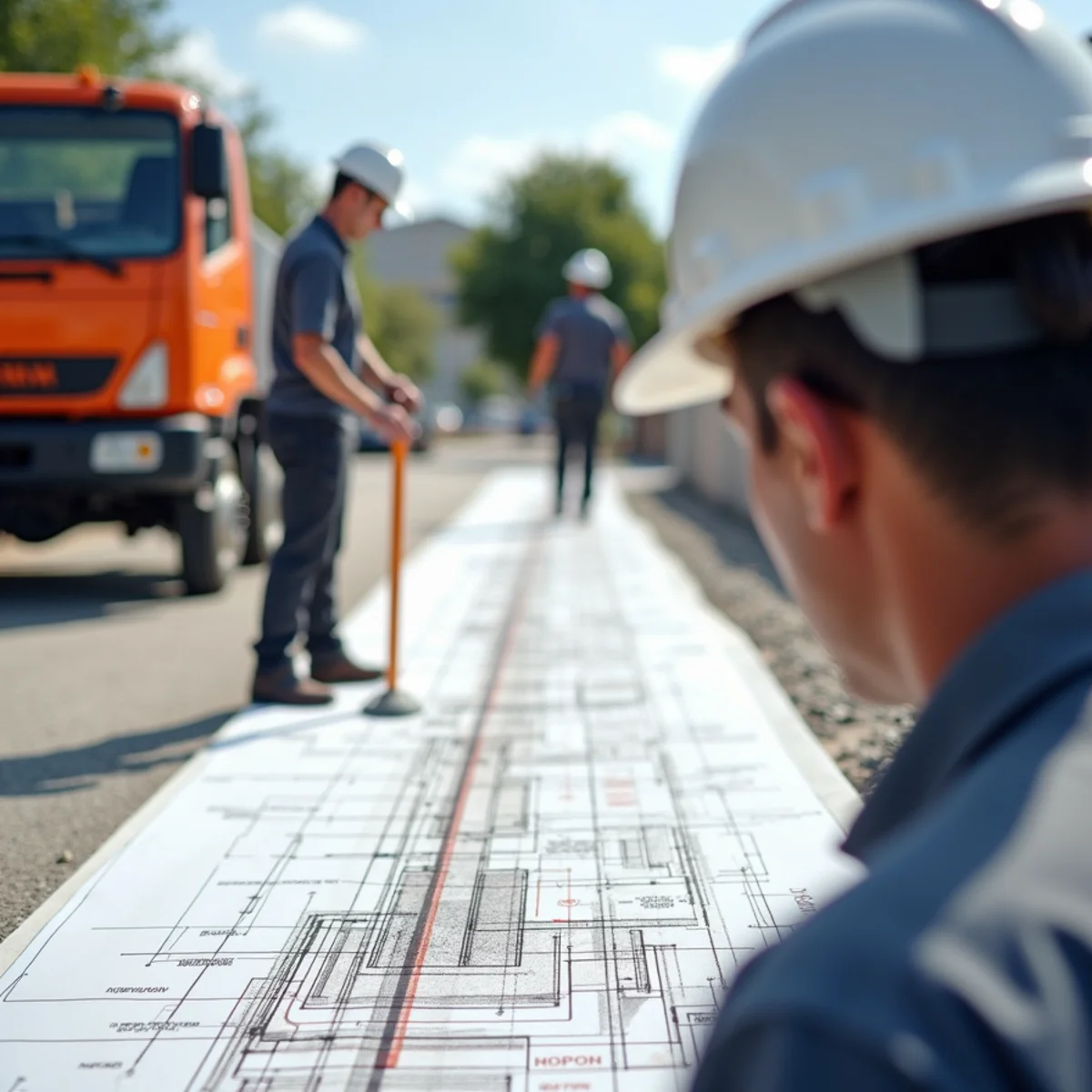 Municipal Permit Milestones: Pre-Pour & Final - Field construction diagram