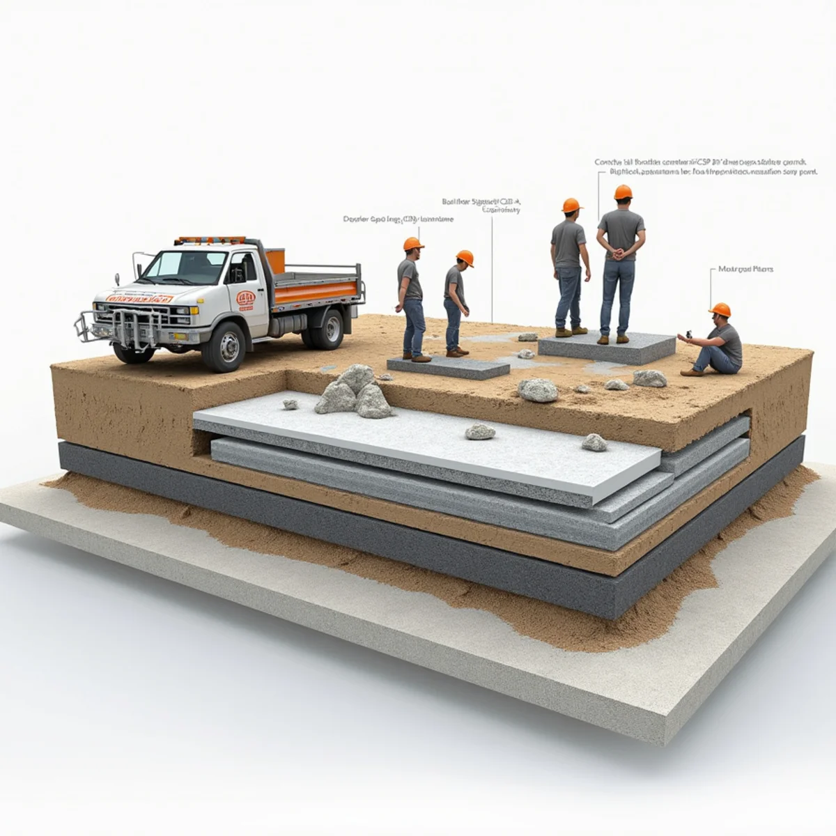 Polymer Cement ICRI CSP-2 Mechanical Bonding - Technical engineering specification
