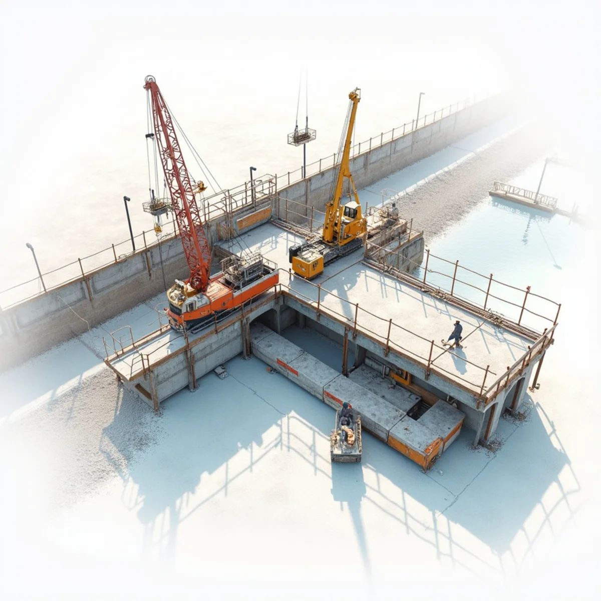 Deadman Anchor & Steel Tieback Structural System - Field construction diagram
