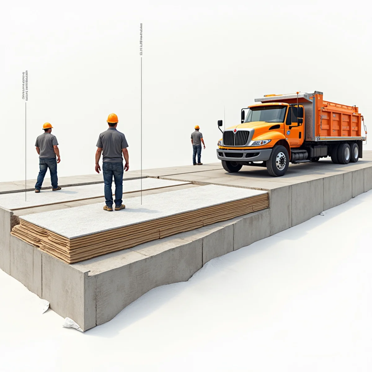 ADA Trip Hazard Displacement Cross-Section - Technical engineering specification