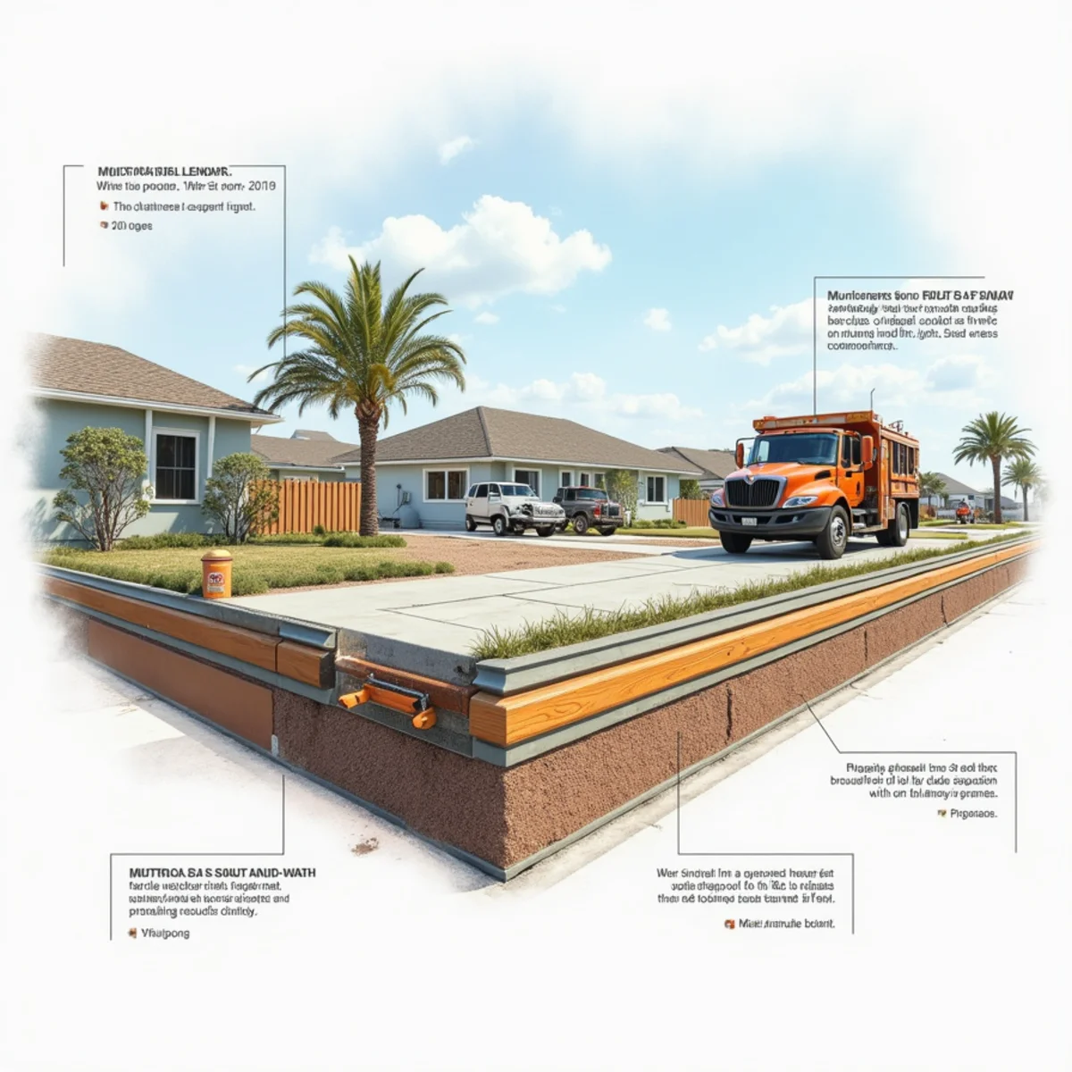 Private Property Line vs Municipal Right-of-Way - Technical engineering specification