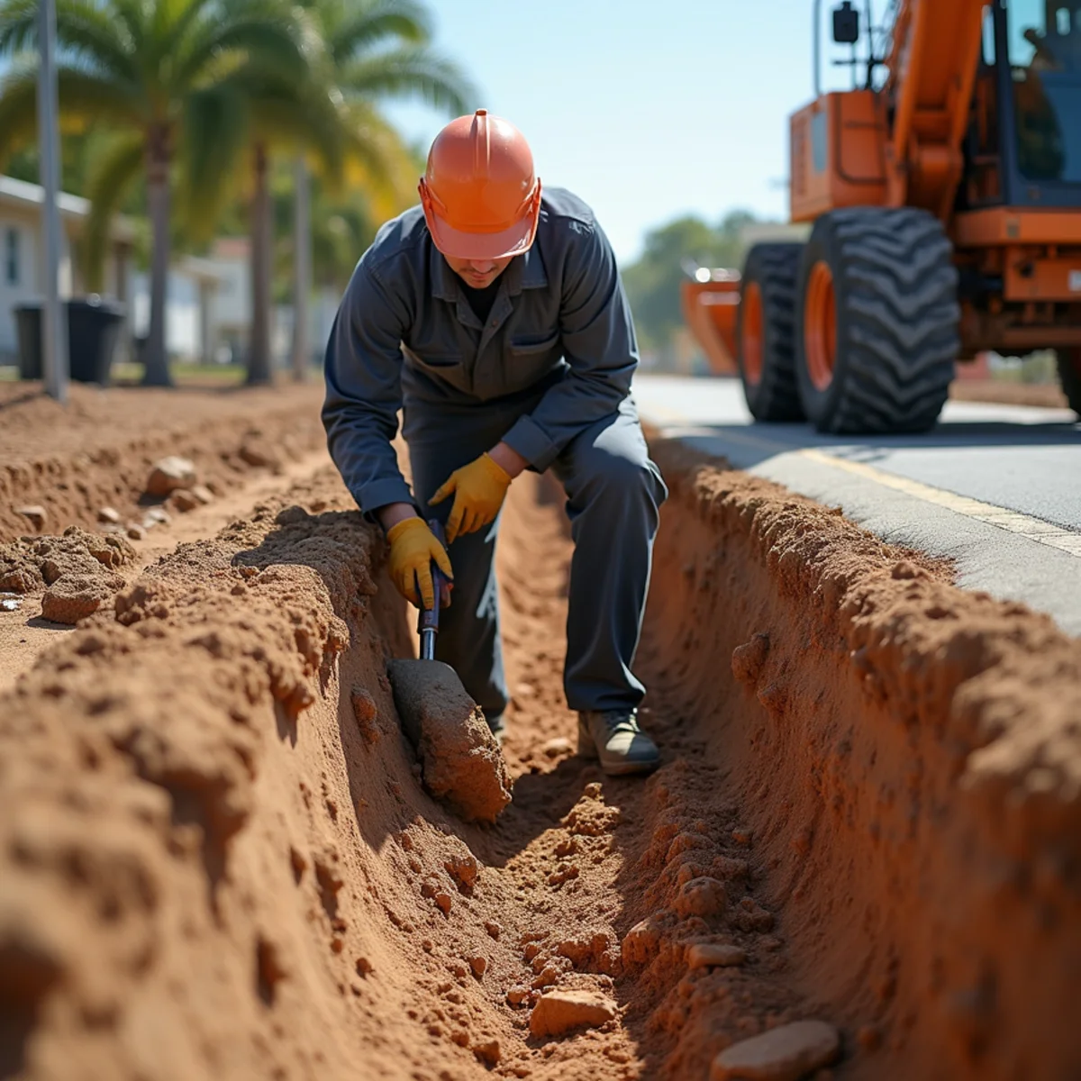 Trench Excavation Perimeter Footers - Concrete Footers & Slabs in Miramar FL