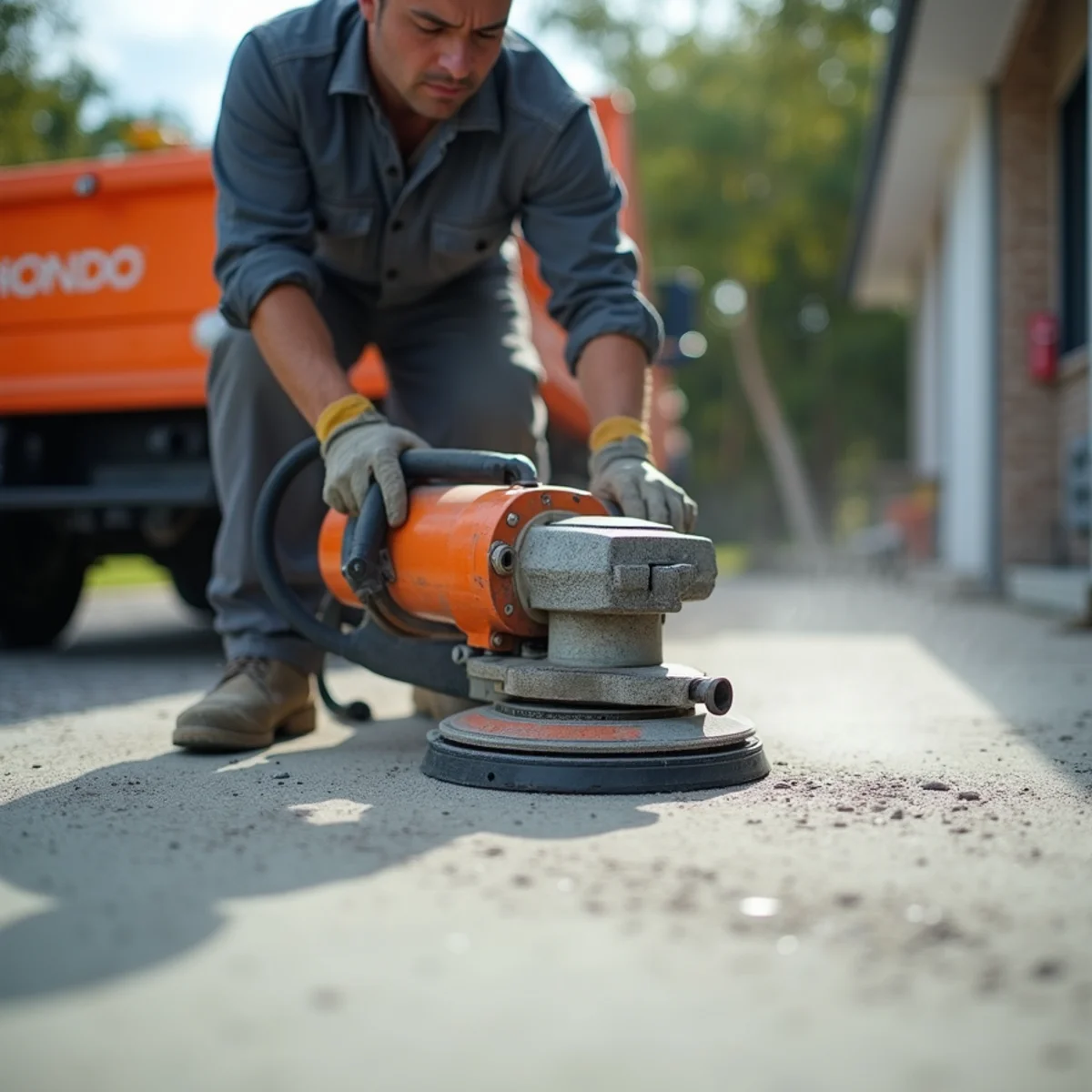 Mechanical Diamond Surface Grinding - Concrete Resurfacing & Sealing in Miramar FL