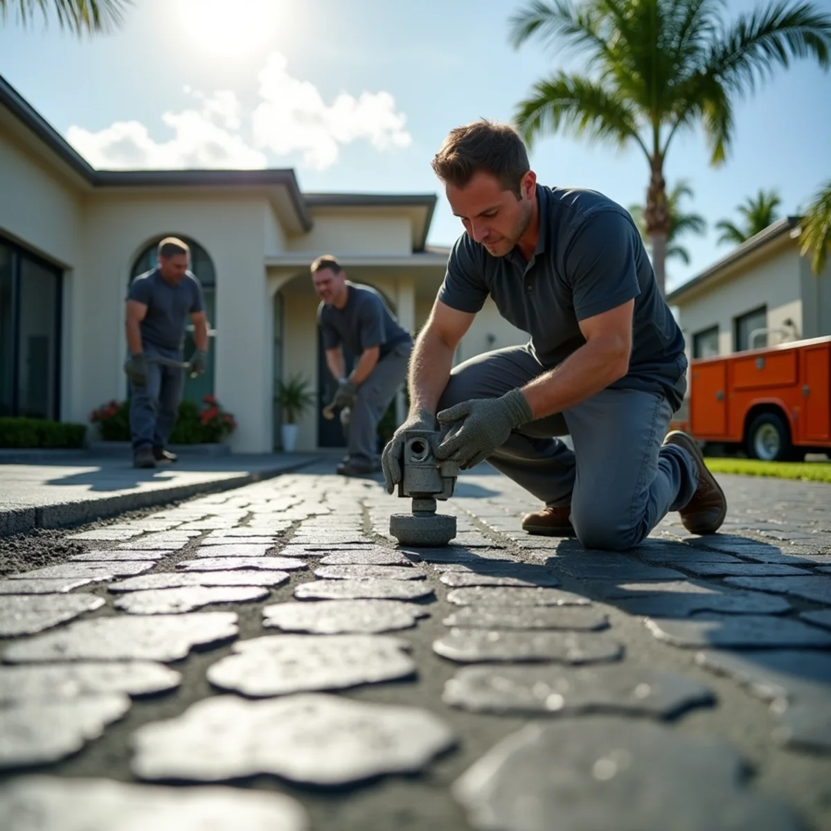 Decorative Concrete Driveways in Miramar, FL