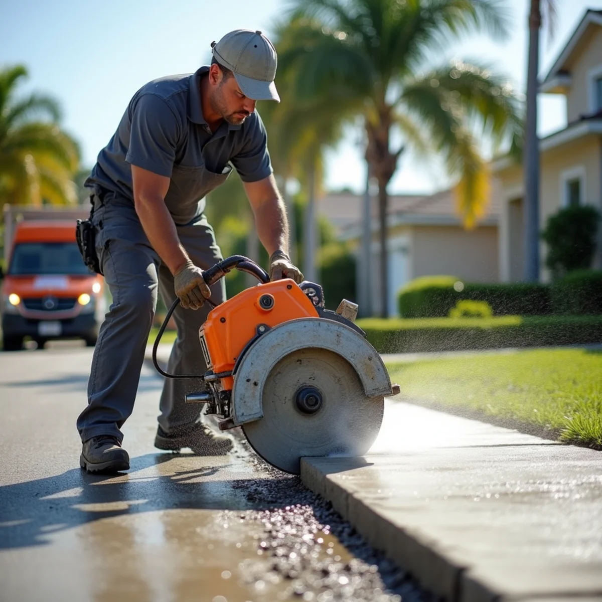 Cracked Driveway Repair in Miramar, FL