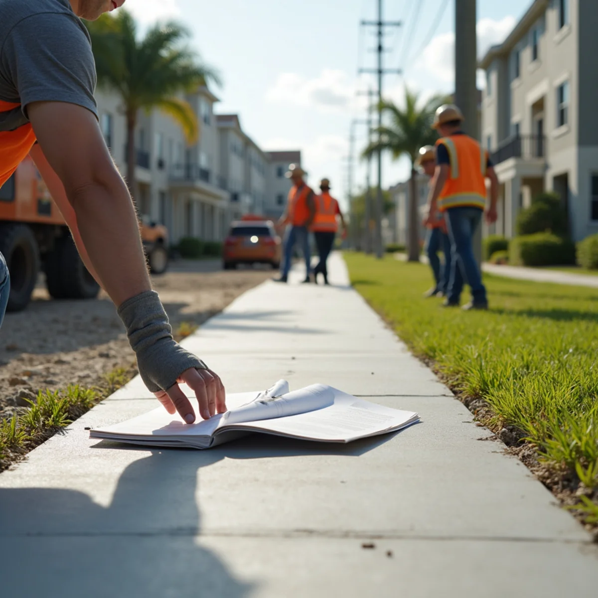 Smooth Transit ADA-Compliant Sidewalk - HOA & Community Sidewalks in Miramar FL