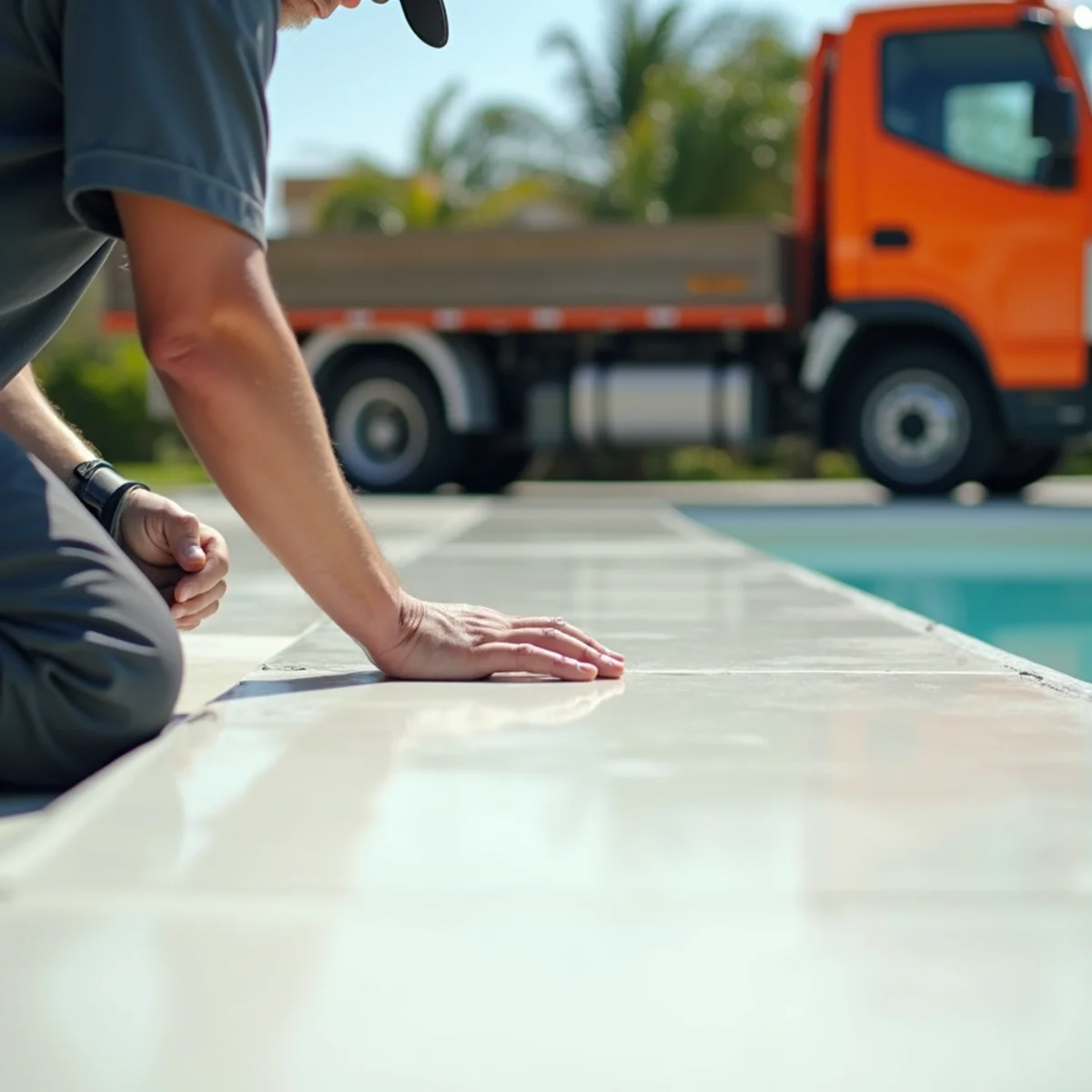 Stain-Resistant Acrylic Sealer Finish - Pool Deck Concrete & Patios in Miramar FL