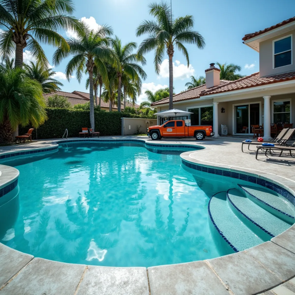 Pool Deck Concrete in Miramar, FL