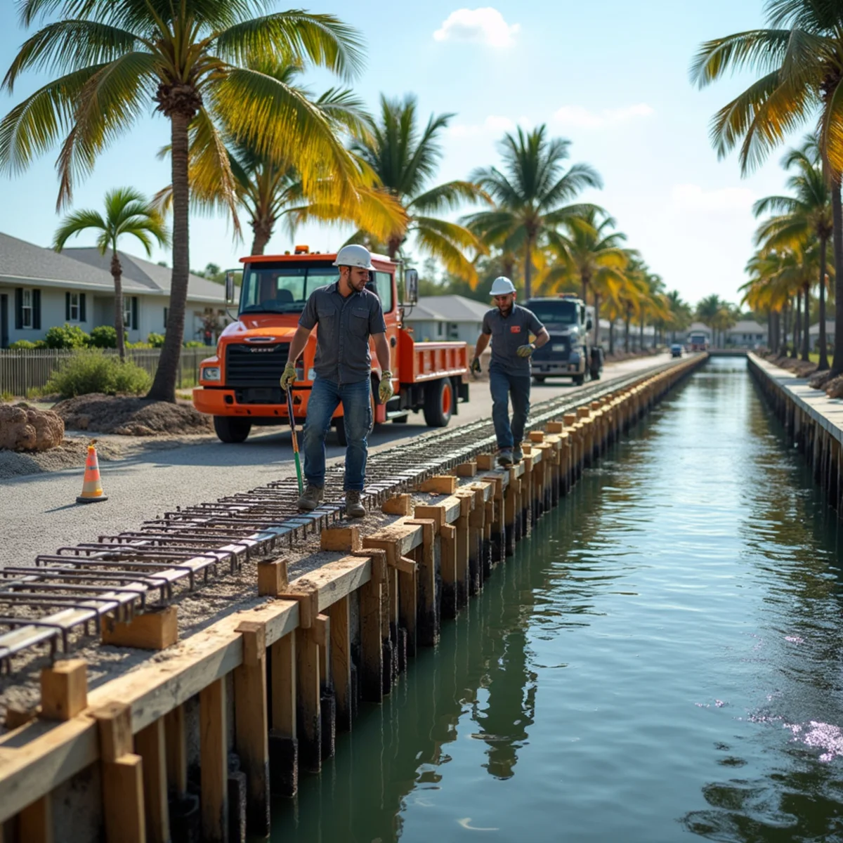 Seawall Repair & Construction in Broward County