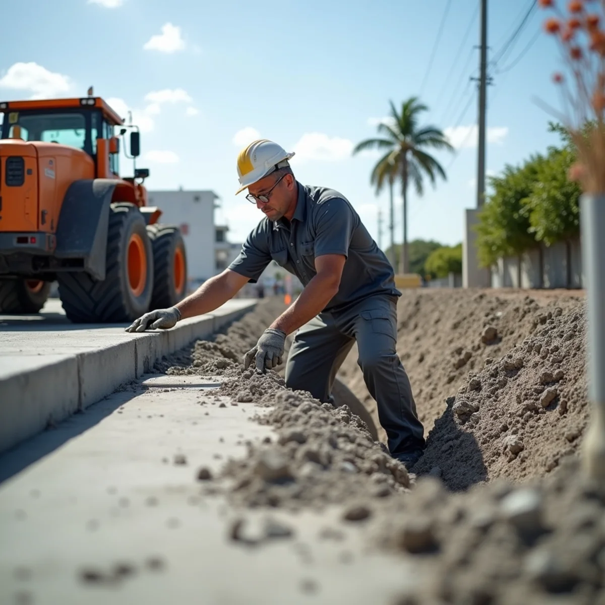 Structural concrete pad and seawall repair operations in Aventura FL