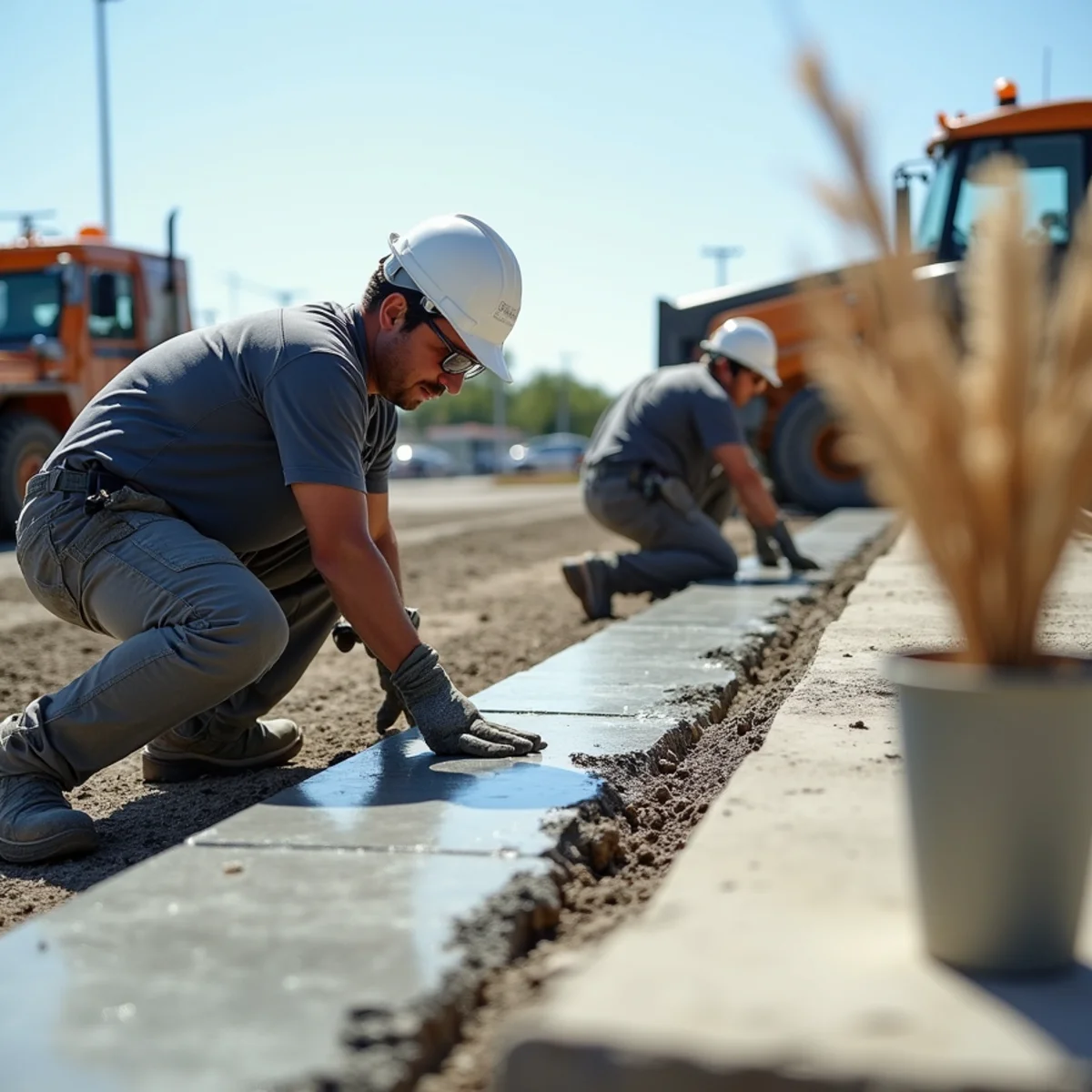 Structural concrete pad and seawall repair operations in Miami Lakes FL