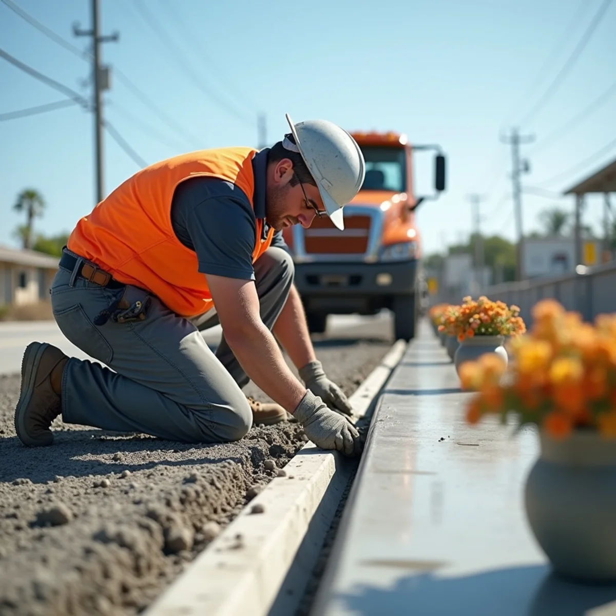 Structural concrete pad and seawall repair operations in Southwest Ranches FL