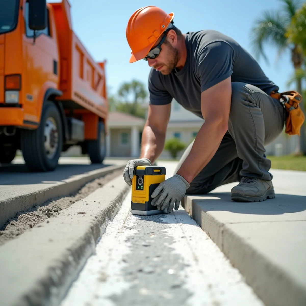 Sunken Concrete Slab Repair in Miramar, FL